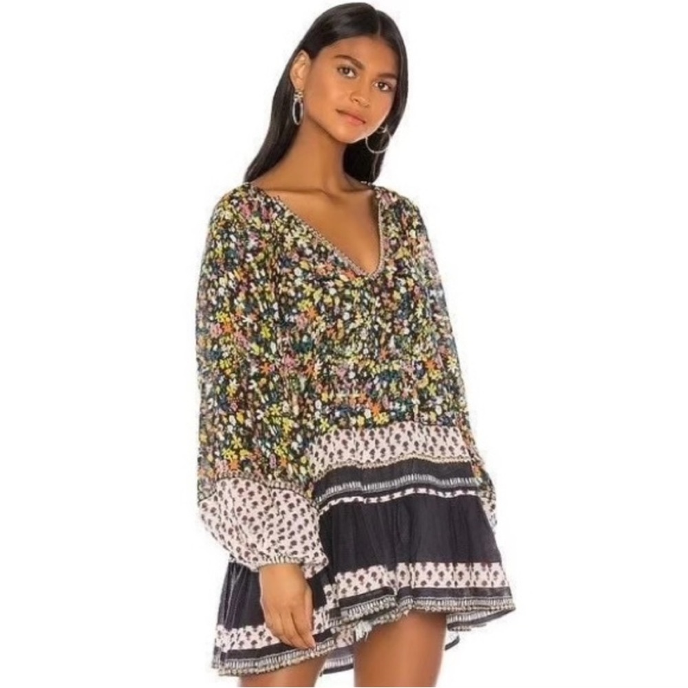 Free People Gardenia Floral Tunic